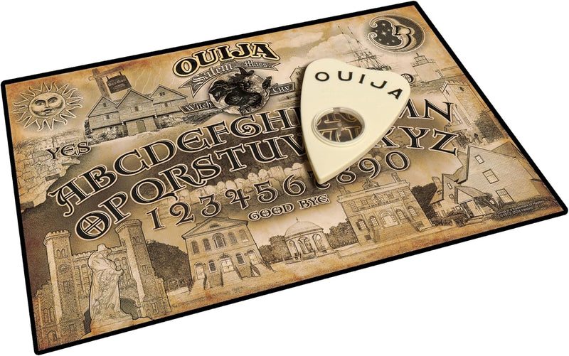 Load image into Gallery viewer, Ouija Salem Edition by Winning Moves Games USA, Spooky and Dark Special City Edition Ouija Board, for 2+ Players Age 8+
