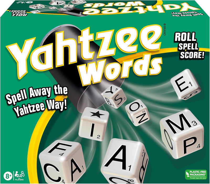 Load image into Gallery viewer, Winning Moves Games Yahtzee Words USA, Family Word Game Version of Yahtzee for 2 or More Players, Ages 8+
