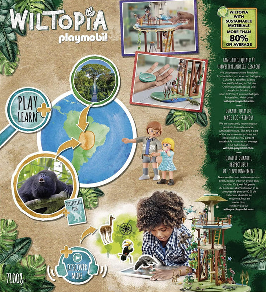 Playmobil Wiltopia Research Tower with Compass