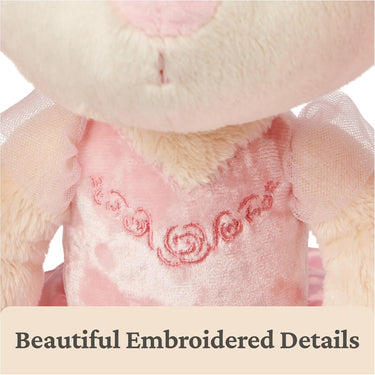 GUND Take-Along Friends Plush, Curtsy Ballerina Bunny 15"