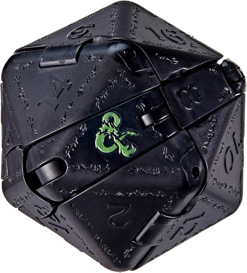 Load image into Gallery viewer, DUNGEONS &amp; DRAGONS Honor Among Thieves D&amp;D Dicelings Black Dragon Rakor Collectible D&amp;D Monster Dice Converting Giant d20 Action Figures Role Playing Dice
