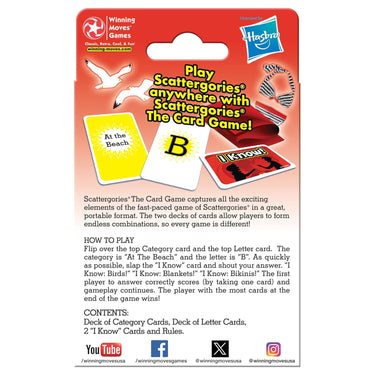 Scattergories: The Card Game
