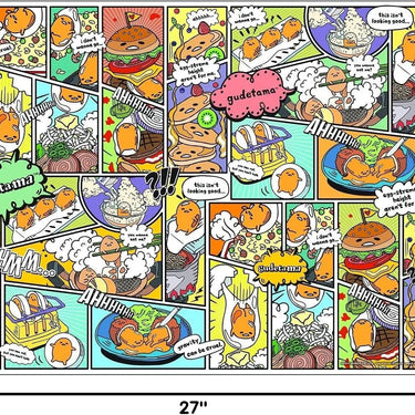 Gudetama “Amazing Egg-Ventures” 1000 Piece Jigsaw Puzzle