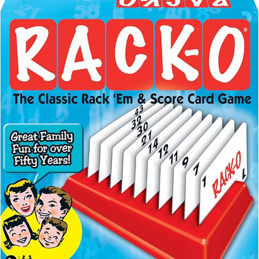 Rack-O Retro Card Game