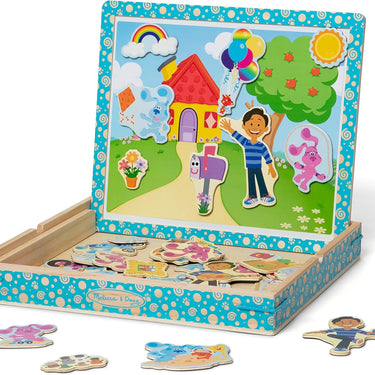 Melissa & Doug Blue's Clues & You! Wooden Magnetic Picture Game (48 Pieces)