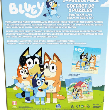 Bluey 36-Piece Puzzles 2-Pack
