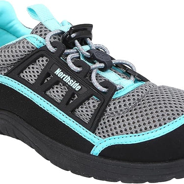 Northside Women's Brille 3.0 Water Shoe (Light Grey/Turquoise) Size 9