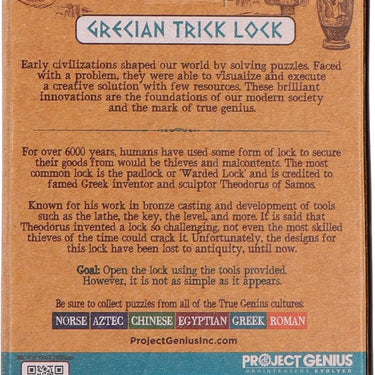 True Genius: Grecian Trick Lock