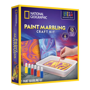 National Geographic Paint Marbling Craft Kit