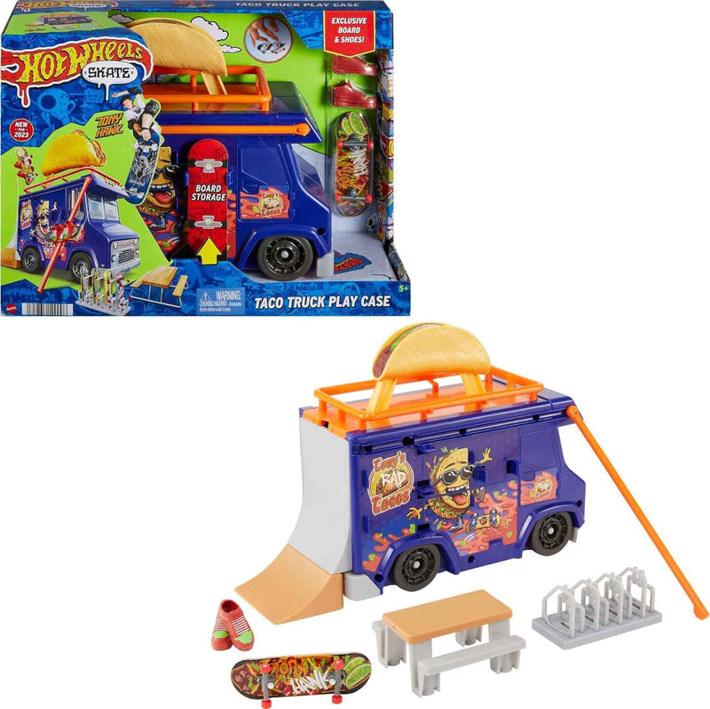 Load image into Gallery viewer, Hot Wheels Skate Taco Truck Play Case
