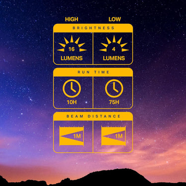 LuxPro Rechargeable Warm 6 LED Lightweight Book Light