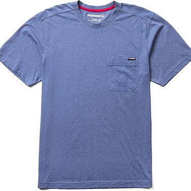 Wolverine Men's Classic Short Sleeve Pocket Tee (Vint Indigo) Size L