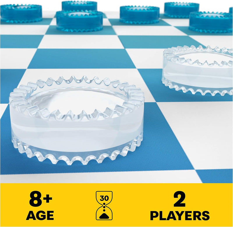 Load image into Gallery viewer, Pack &amp; Go Chess &amp; Checkers Board Game from Spin Master Games Portable 2-Player Games Chess Board Chess Set for Adults and Kids Ages 8 and up
