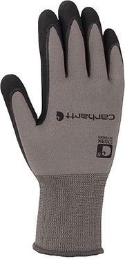 Carhartt Men's Thermal Waterproof Breathable Nitrile Grip Glove (Grey) Size XL