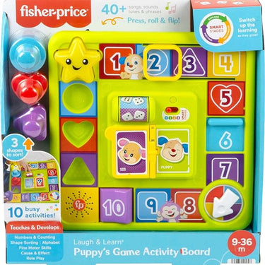 Fisher-Price Baby & Toddler Toy Laugh & Learn Puppy’s Game Activity Board