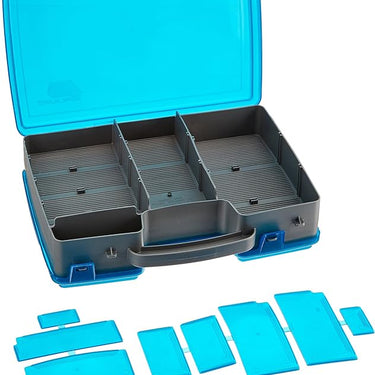 Plano Large 2 Sided Tackle Box (Grey/Blue)