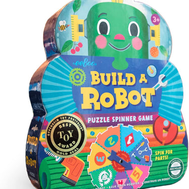 eeBoo: Build a Robot Spinner Game