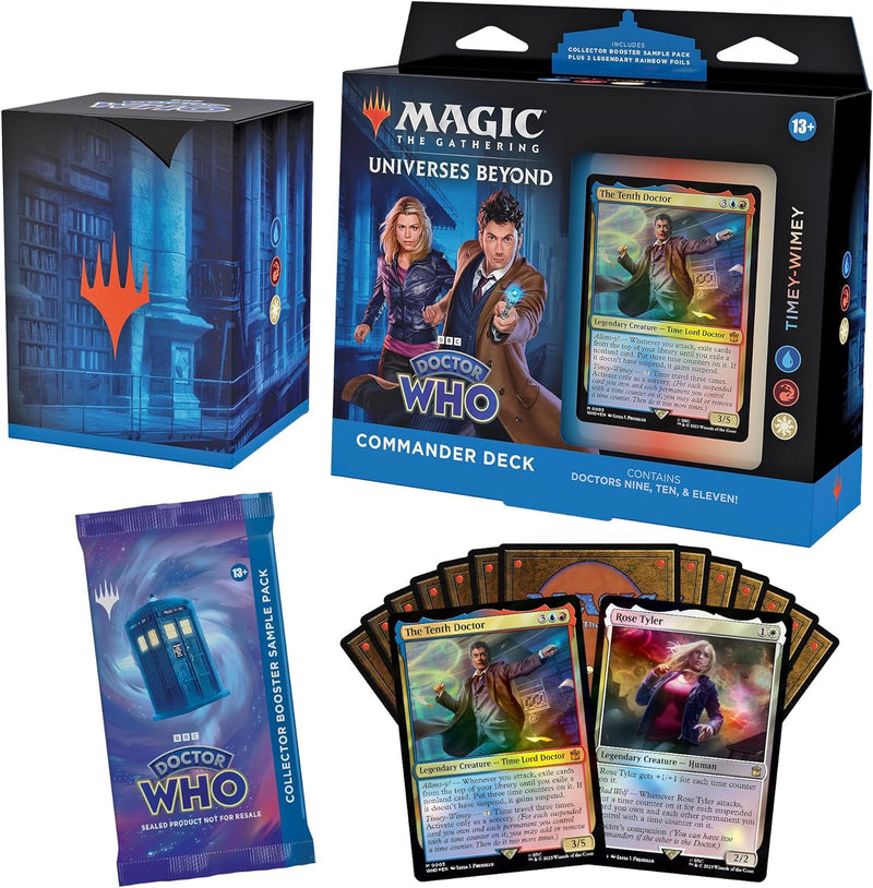 Load image into Gallery viewer, Magic: The Gathering - Doctor who Commander Deck (One deck chosen at random)
