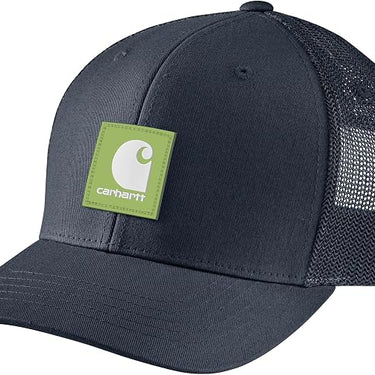 Carhartt Rugged Flex™ Oakland Rubber Patch Cap (Deep Smoke Blue)