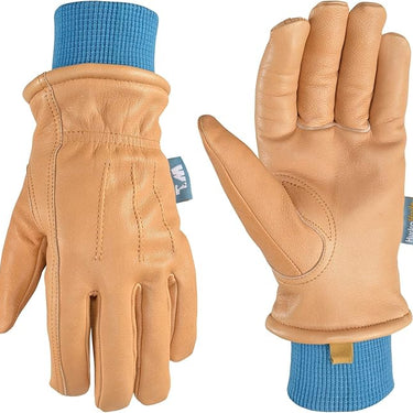 Wells Lamont Women's HydraHyde Winter Gloves (Whiskey Tan) Size L