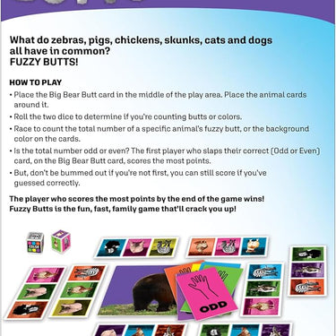 Fuzzy Butts Card Game