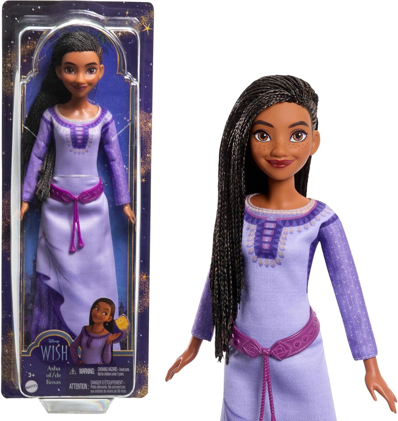 Load image into Gallery viewer, Mattel Disney Wish Toys, Asha of Rosas Posable Fashion Doll
