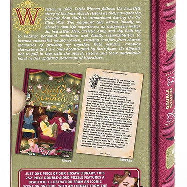 Little Women 252 Piece Double-Sided Jigsaw Puzzle