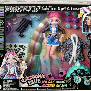 Monster High Doll, Lagoona Blue Spa Day Set
