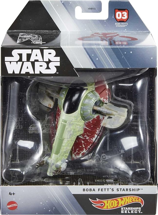 Load image into Gallery viewer, Hot Wheels Star Wars Starships Select, Premium Replica of Classic &amp; Modern Star Wars Starships (sold separately)
