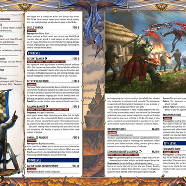 Pathfinder Battlecry! Hardcover - Second Edition Remaster RPG Rulebook
