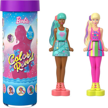 Barbie Mini BarbieLand Reveal Dolls 5-Pack, 1.5-inch with Surprise Unboxing, Different Reveals
