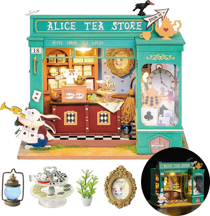 Rolife Alice's Tea Store DIY Miniature House Kit