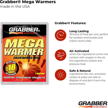 Grabber 18 Hour Body Warmers 10-Pack