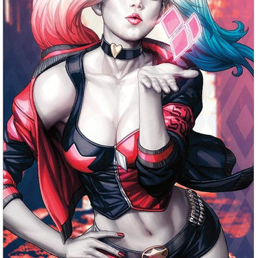 DC Comics - Harley Quinn - Kiss Wall Poster