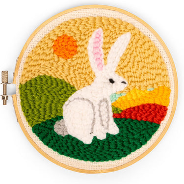 Kikkerland Punch Needle Kit - Hare