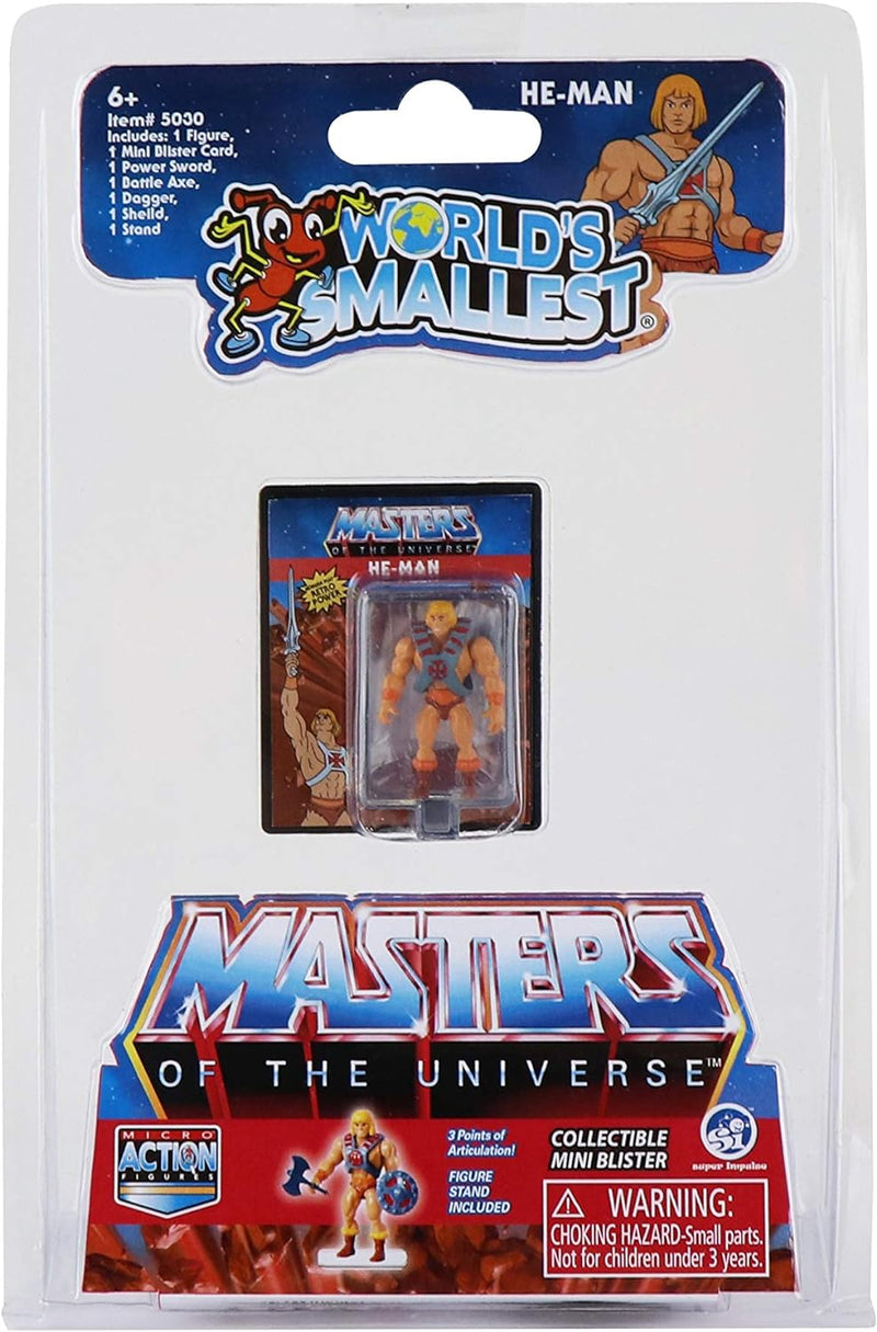 Load image into Gallery viewer, Worlds Smallest Masters of The Universe Micro Action Figures (1Figure)
