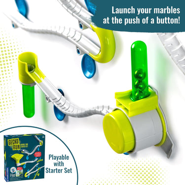 Thames & Kosmos Gecko Run Marble Run Rapid-Fire Launcher Expansion Pack