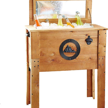 45qt. Rustic Outdoor Beverage Cooler (In-Store Pickup Only)