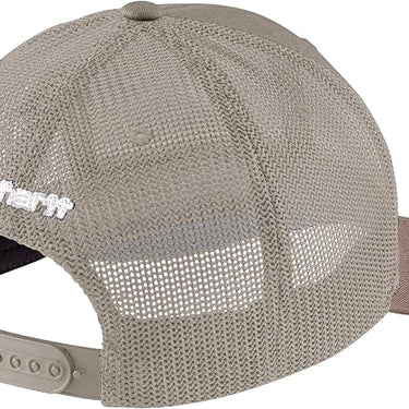 Carhartt Rugged Flex™ Oakland Rubber Patch Cap (Gray Dunes/Stone Brown)
