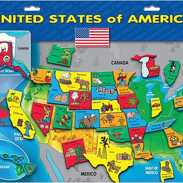 Create-A-Scene — USA Puzzle Magnetic Playset