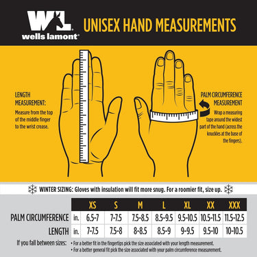 Wells Lamont Men's FX3 Synthetic Leather Touchscreen Hybrid Utility Gloves (Cyan) Size M