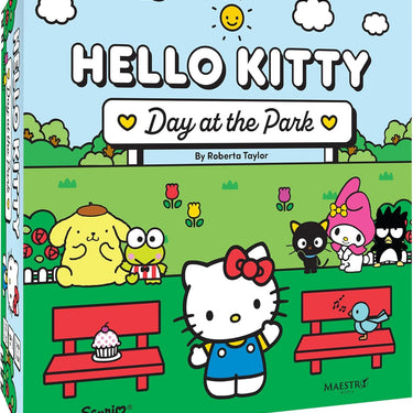 Hello Kitty: Day at The Park - Tile Laying Family Board Game