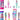 Barbie Mini BarbieLand Reveal Dolls 5-Pack, 1.5-inch with Surprise Unboxing, Different Reveals