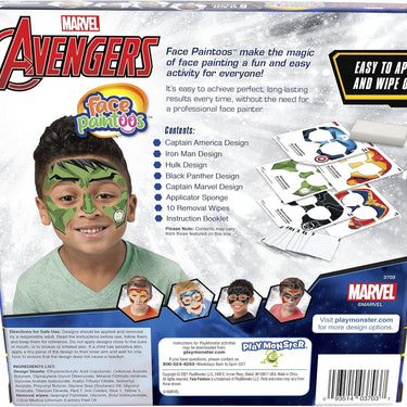 Face Paintoos — Marvel Avengers