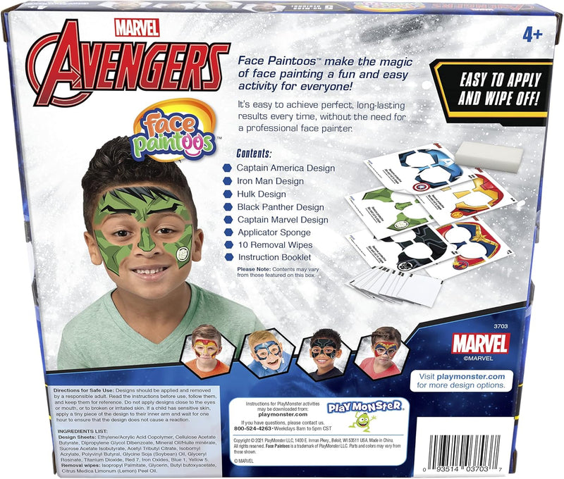 Load image into Gallery viewer, Face Paintoos — Marvel Avengers
