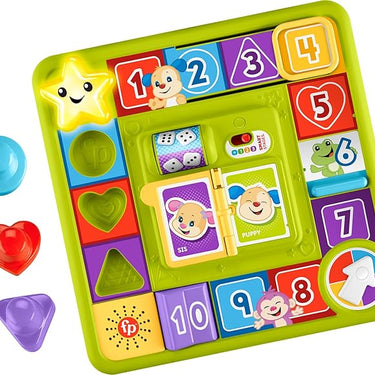 Fisher-Price Baby & Toddler Toy Laugh & Learn Puppy’s Game Activity Board