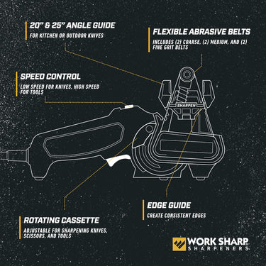 Work Sharp MK2 Professional Electric Knife Sharpener Tool