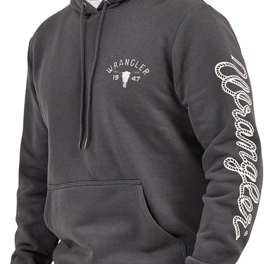 Wrangler Men's 1947 Hoodie (Charcoal) Size XL