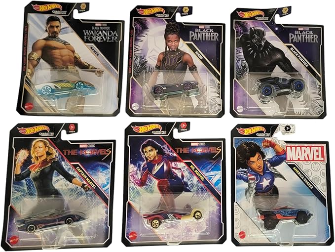 Hot Wheels Marvel Character Cars