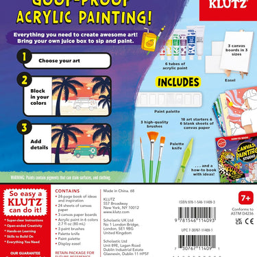 Klutz Canvas Painting Studio